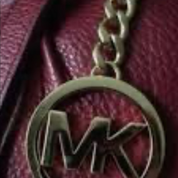 Michael Kors Burgundy Handbag NWT - Picture 3 of 16